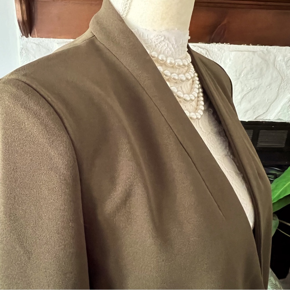 Philosophy Jacket Olive Green Jacket Size S/P NWT - Picture 4 of 9